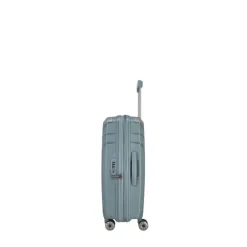 Outlet Travelite Elvaa 4 Wiel Trolley M Expandable bluegrey