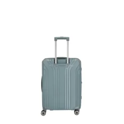 Outlet Travelite Elvaa 4 Wiel Trolley M Expandable bluegrey