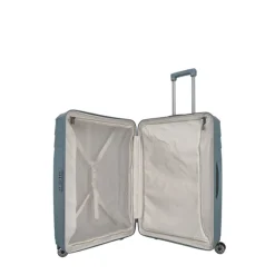 Outlet Travelite Elvaa 4 Wiel Trolley L bluegrey