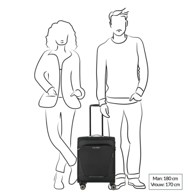 New Travelite Jetpack Multi Light 4 Cabin petrol