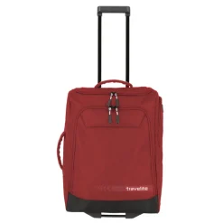 Clearance Travelite Kick Off Wheeled Duffle S red