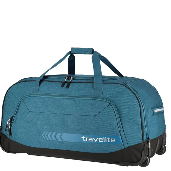 Sale Travelite Kick Off Wheeled Duffle petrol