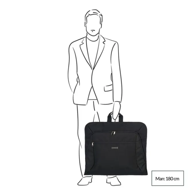 Online Travelite Mobile Garment Sleeve black