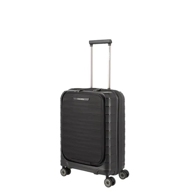 Clearance Travelite Mooby 4w Trolley S Frontpocket black