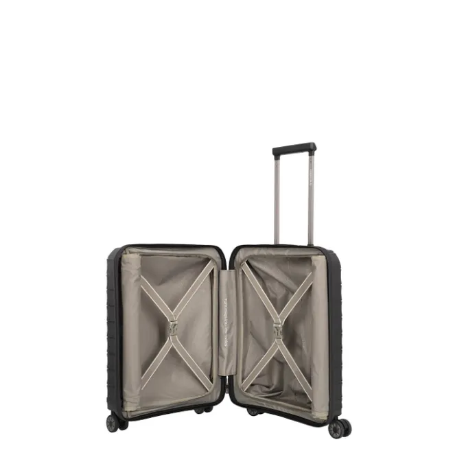 Clearance Travelite Mooby 4w Trolley S Frontpocket black