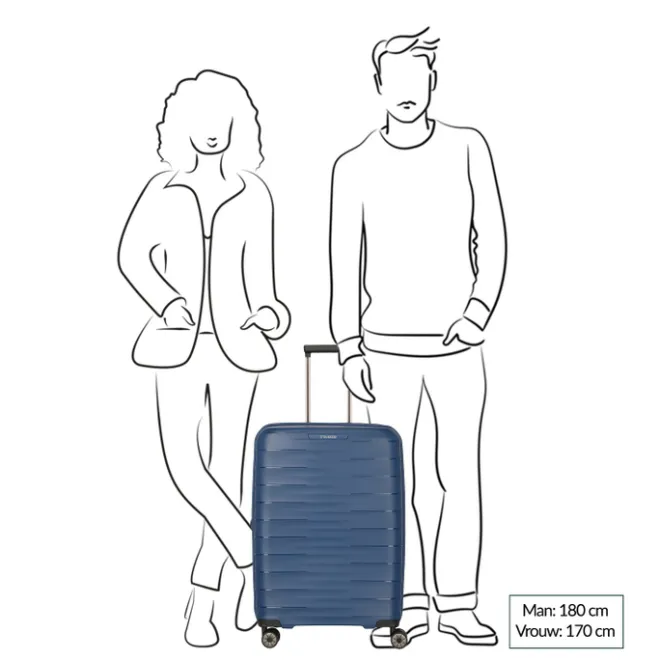 Online Travelite Mooby 4w Trolley M red