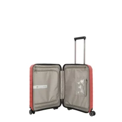 Clearance Travelite Mooby 4w Trolley S Frontpocket red