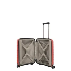 Clearance Travelite Mooby 4w Trolley S Frontpocket red