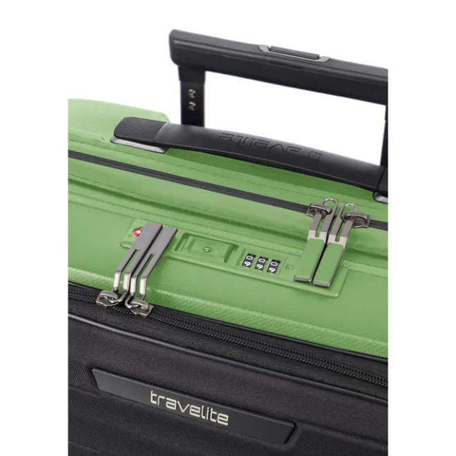 Online Travelite Mooby 4w Trolley S Frontpocket green