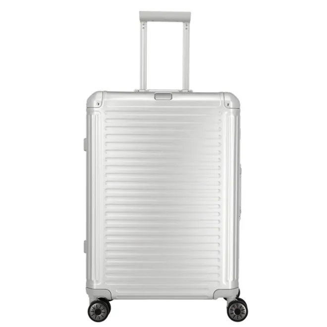 New Travelite Next 2.0 Aluminium 4w Trolley M silver