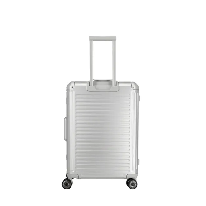 New Travelite Next 2.0 Aluminium 4w Trolley M silver