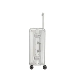 New Travelite Next 2.0 Aluminium 4w Trolley M silver