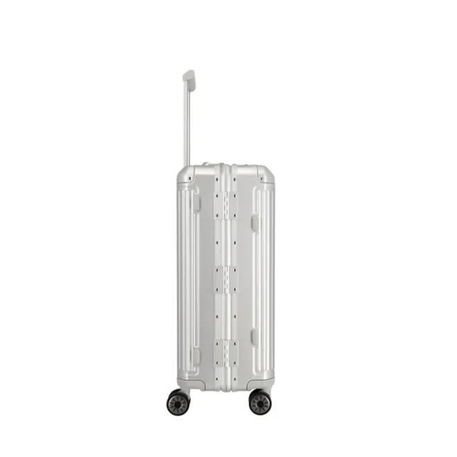 New Travelite Next 2.0 Aluminium 4w Trolley M silver