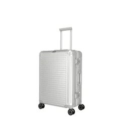 New Travelite Next 2.0 Aluminium 4w Trolley M silver