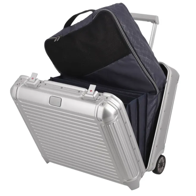 Clearance Travelite Next Aluminium Business Wheeler silver