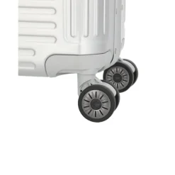 Clearance Travelite Next 4W Business Wheeler silver