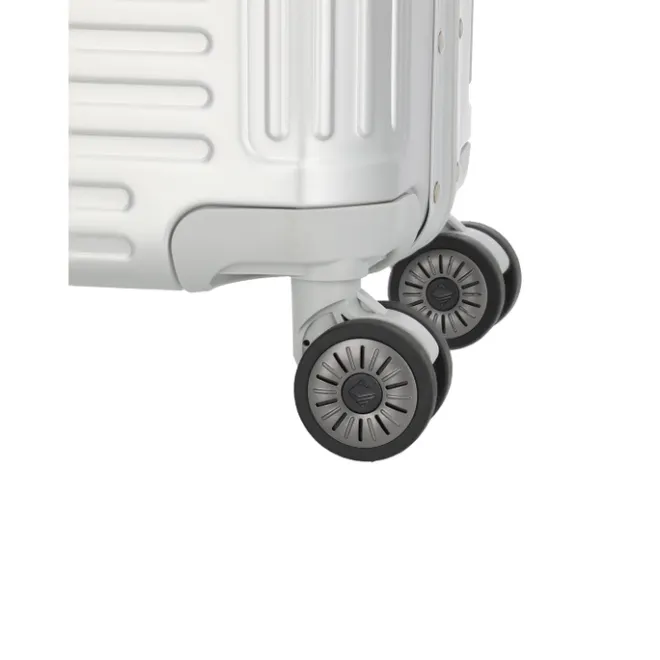 Clearance Travelite Next 4W Business Wheeler silver