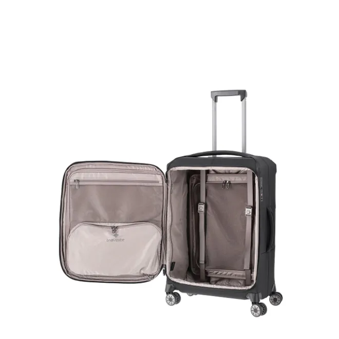 Outlet Travelite Priima 4w Trolley M Exp. black