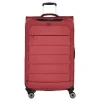 New Travelite Skaii 4 Wheel Trolley L Expandable red