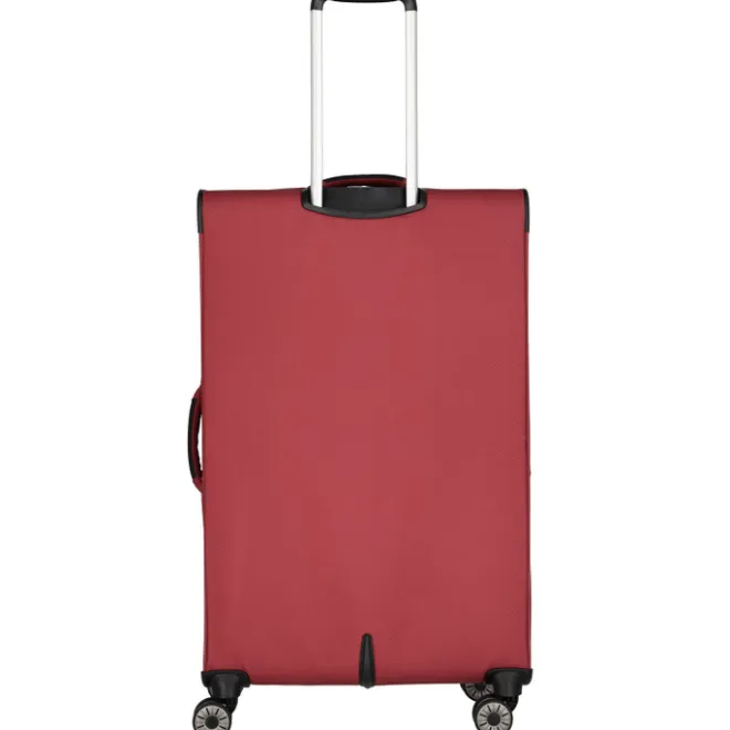 New Travelite Skaii 4 Wheel Trolley L Expandable red