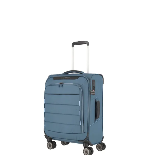 New Travelite Skaii 4 Wheel Trolley S blue