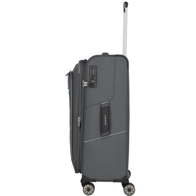 Discount Travelite Skaii 4 Wheel Trolley M Expandable anthracite