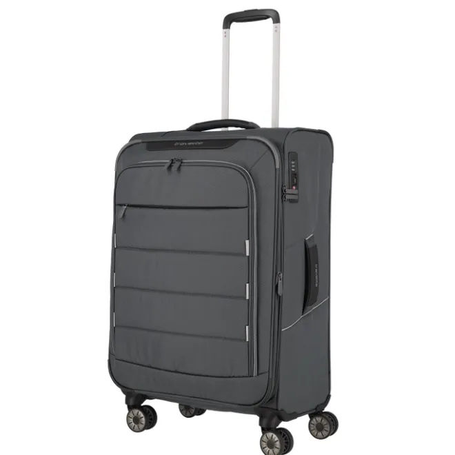 Discount Travelite Skaii 4 Wheel Trolley M Expandable anthracite