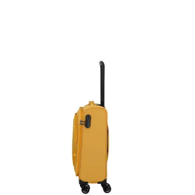 Discount Travelite Umbria 4 Wheel Cabin Trolley golden glow