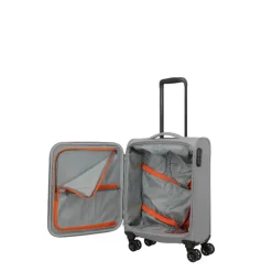 Hot Travelite Umbria 4 Wheel Cabin Trolley smoky grey