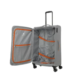 New Travelite Umbria 4 Wheel Trolley L smoky grey