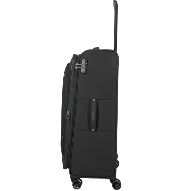 Best Travelite Umbria 4 Wheel Trolley L black
