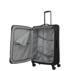 Best Travelite Umbria 4 Wheel Trolley L black