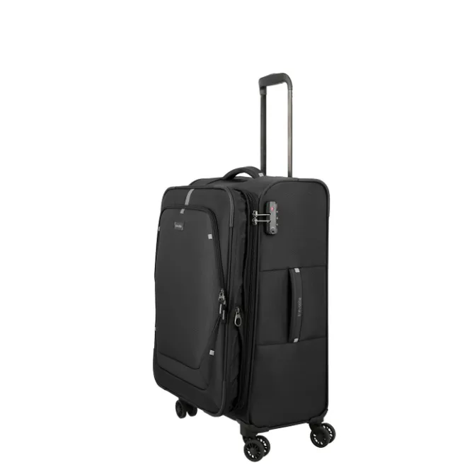 Outlet Travelite Umbria 4 Wheel Trolley M black