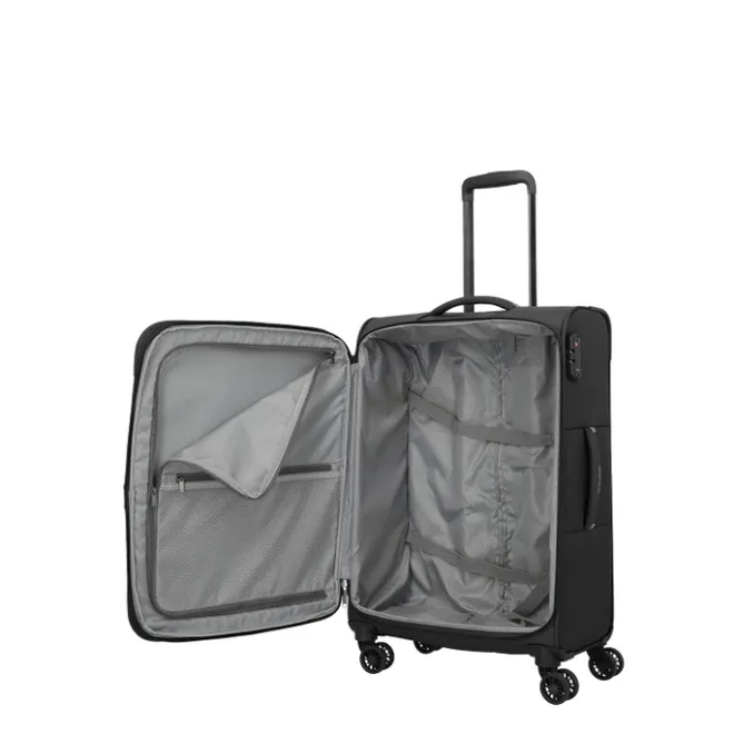 Outlet Travelite Umbria 4 Wheel Trolley M black