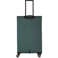 Online Travelite Viia 4 Wheel Trolley L Expandable green