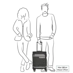 Best Travelite Viia 4 Wheel Trolley S green