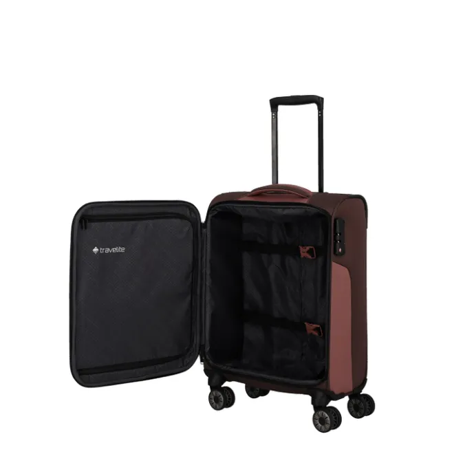Outlet Travelite Viia 4 Wheel Trolley S rose