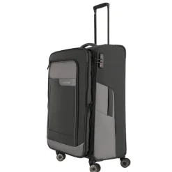 Best Travelite Viia 4 Wheel Trolley L Expandable anthracite