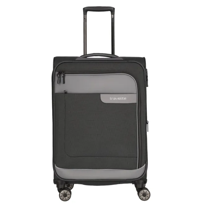 Sale Travelite Viia 4 Wheel Trolley M Expandable anthracite