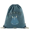 Clearance Trixie Mr. Triceratops Drawstring Bag dark blue