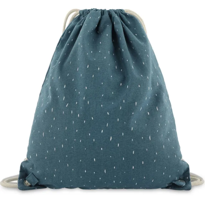 Clearance Trixie Mr. Triceratops Drawstring Bag dark blue