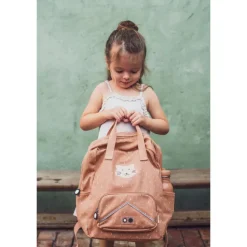 Hot Trixie Mrs. Cat Large Backpack pink