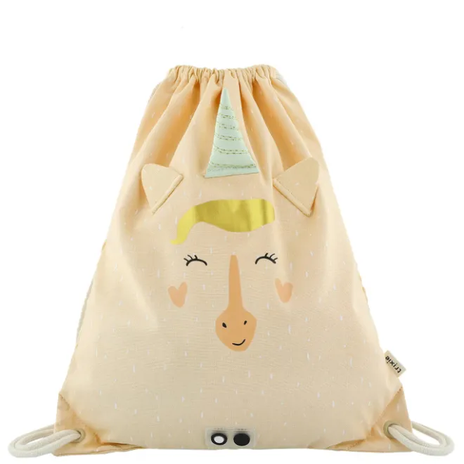 Online Trixie Mrs. Unicorn Drawstring Bag yellow