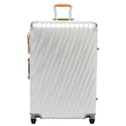 Tumi 19 Degree Aluminium Extended Trip Packing Case texture silver