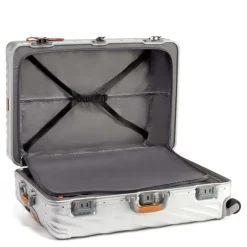 Tumi 19 Degree Aluminium Extended Trip Packing Case texture silver