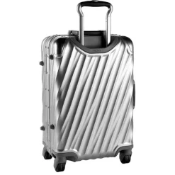 Best Tumi 19 Degree Aluminium International Carry-On silver