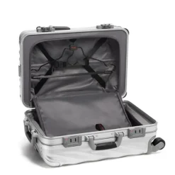 Tumi 19 Degree Aluminium International Expandable Carry-On silver