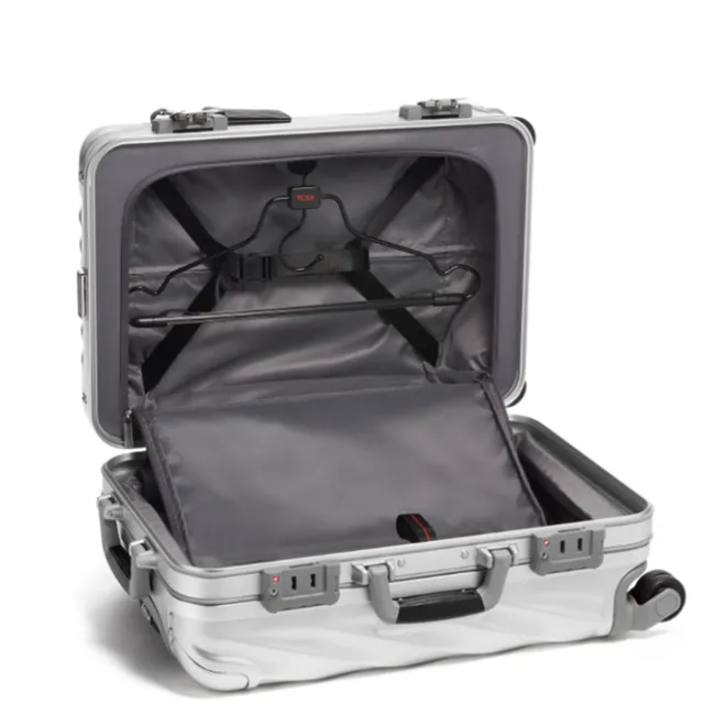 Tumi 19 Degree Aluminium International Expandable Carry-On silver
