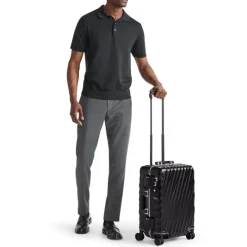Outlet Tumi 19 Degree Frame Intl Wheel C/O pearl grey texture