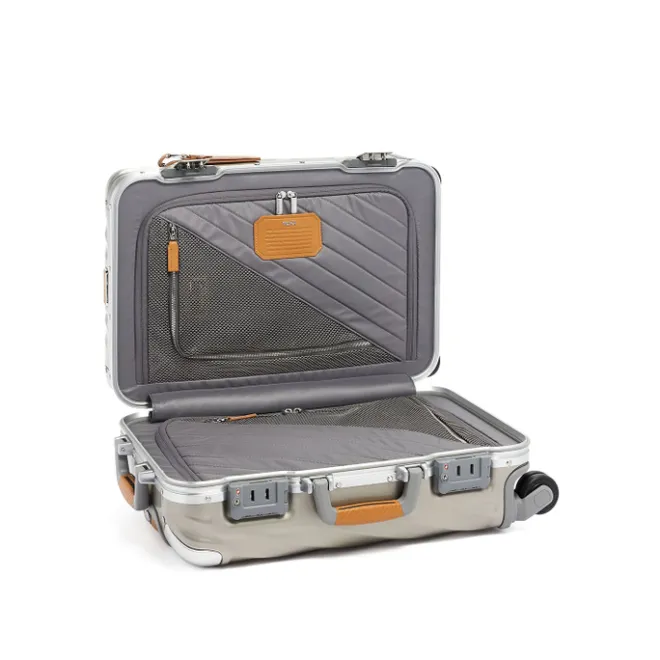 Outlet Tumi 19 Degree Titanium International Carry-On titanium